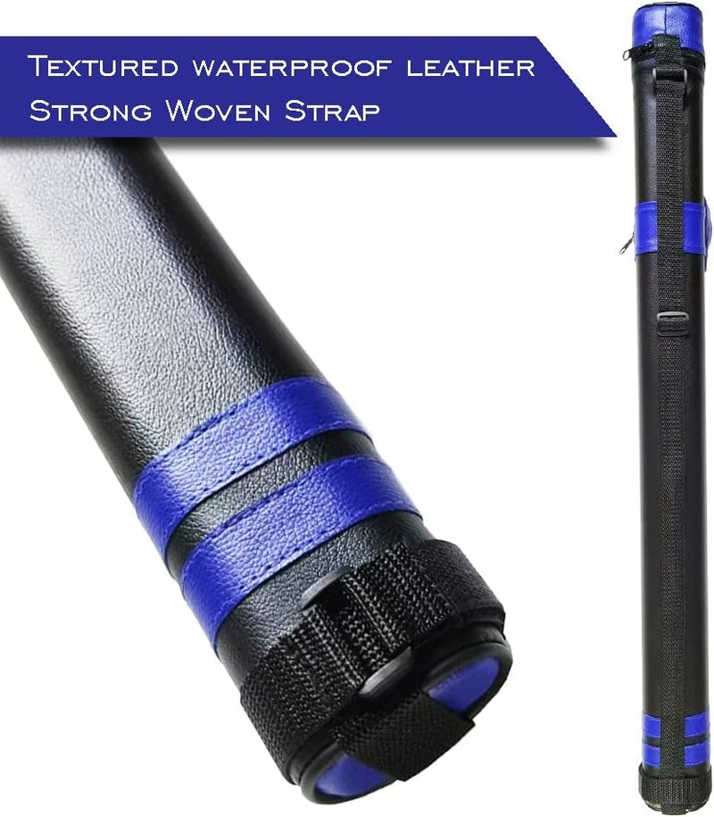 TalveX 1x1 Hard cue case Pool Cue Billiard Stick Carrying Case(Holds 1 Butt/1 Shaft) - Image 2
